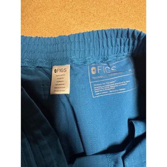 FIGS Royal Blue Scrubs Set Top S & Pants Women's Size M $120 - Picture 9 of 12